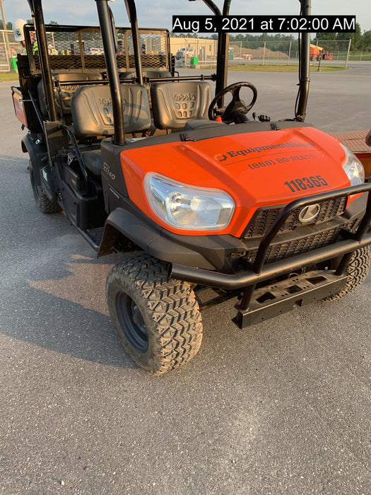 2020 Kubota RTV-X1140W-H Canopy, 4-Seater, Diesel, Windshield Acrylic Clear, LED Strobe, Backup Alarm