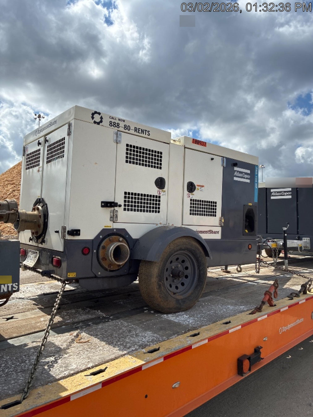 2020 ATLAS COPCO PAS 150 HF CS Enclosed