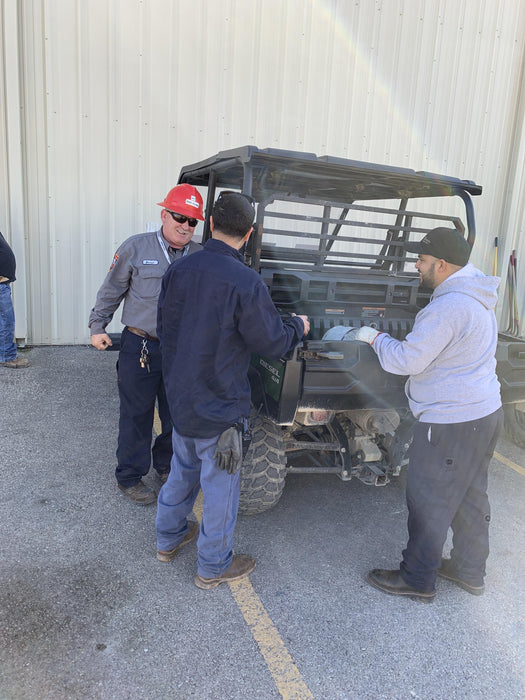 Kawasaki Mule PRO-DXT Kawasaki Mule PRO-DXT Movement Alarm, Beacon, Hard Top, ES Track Hardware