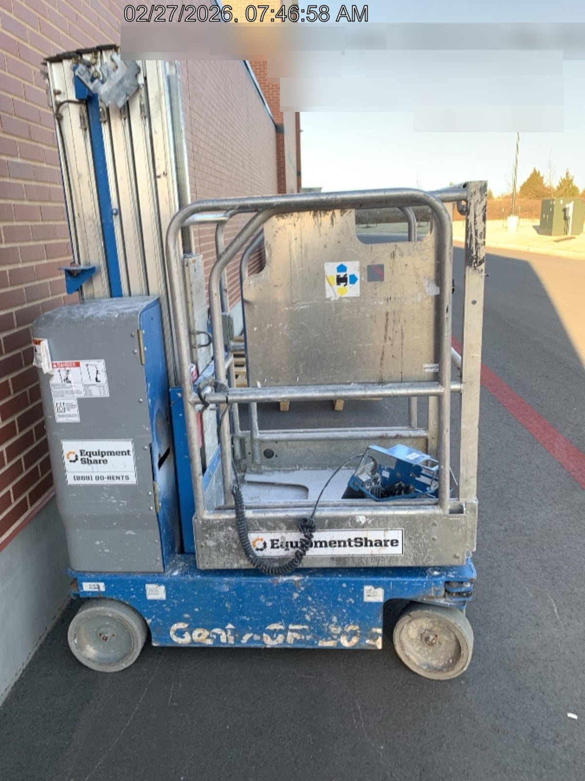 2019 GENIE GR-20