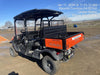 2022 Kubota RTV-X1140W-H Plastic Canopy, Windshield Acrylic Clear, LED Strobe Light, Wire Harness Kit, Back up Alarm