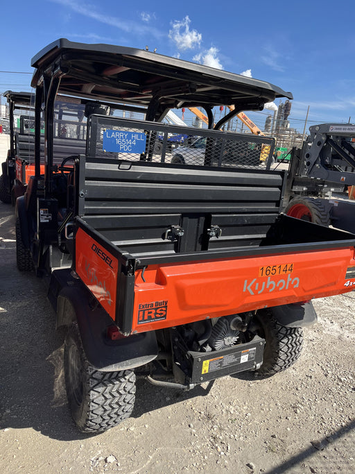 2021 Kubota RTV-X1140W-H Plastic Canopy, Windshield Acrylic Clear, LED Strobe Light, Wire Harness Kit, Back up Alarm