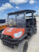2022 Kubota RTV-X1140W-H Plastic Canopy, Windshield Acrylic Clear, LED Strobe Light, Wire Harness Kit, Back up Alarm