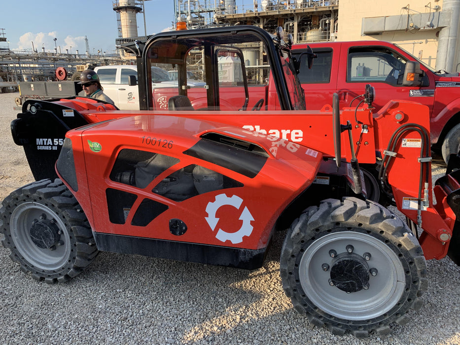 2020 Manitou MTA5519 Cab/Heat/Air, Solid Tires, Work Lights, Beacon, Aux Hydraulics, Back up Alarm, Mirrors, ES Keypad