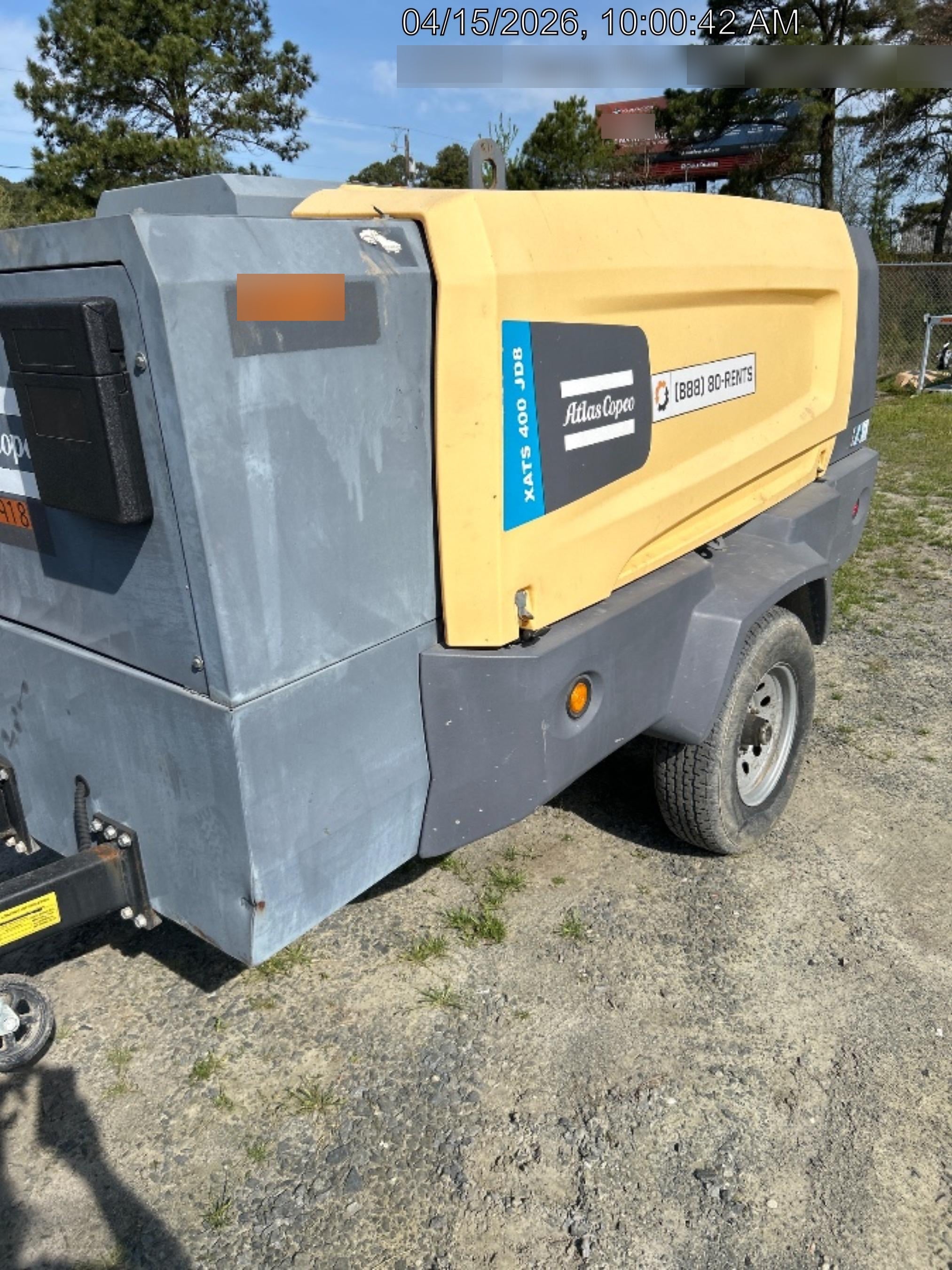 2020 ATLAS COPCO XATS 400 PFF