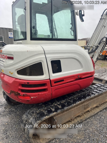 2020 Takeuchi TB250-2C Cab/Heat/Air, Rubber Tracks, Manual TAG QC