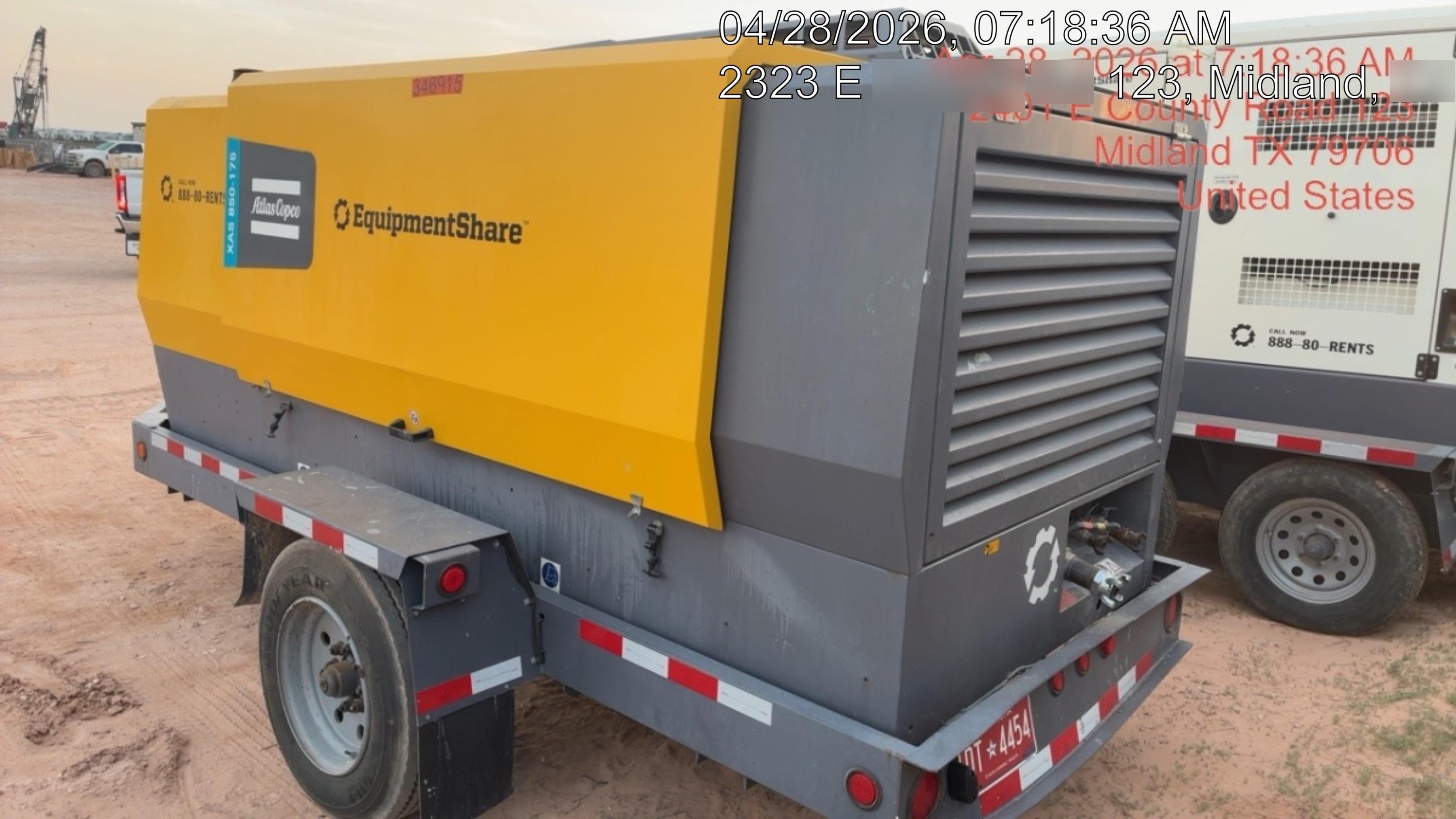2023 ATLAS COPCO XAS 850