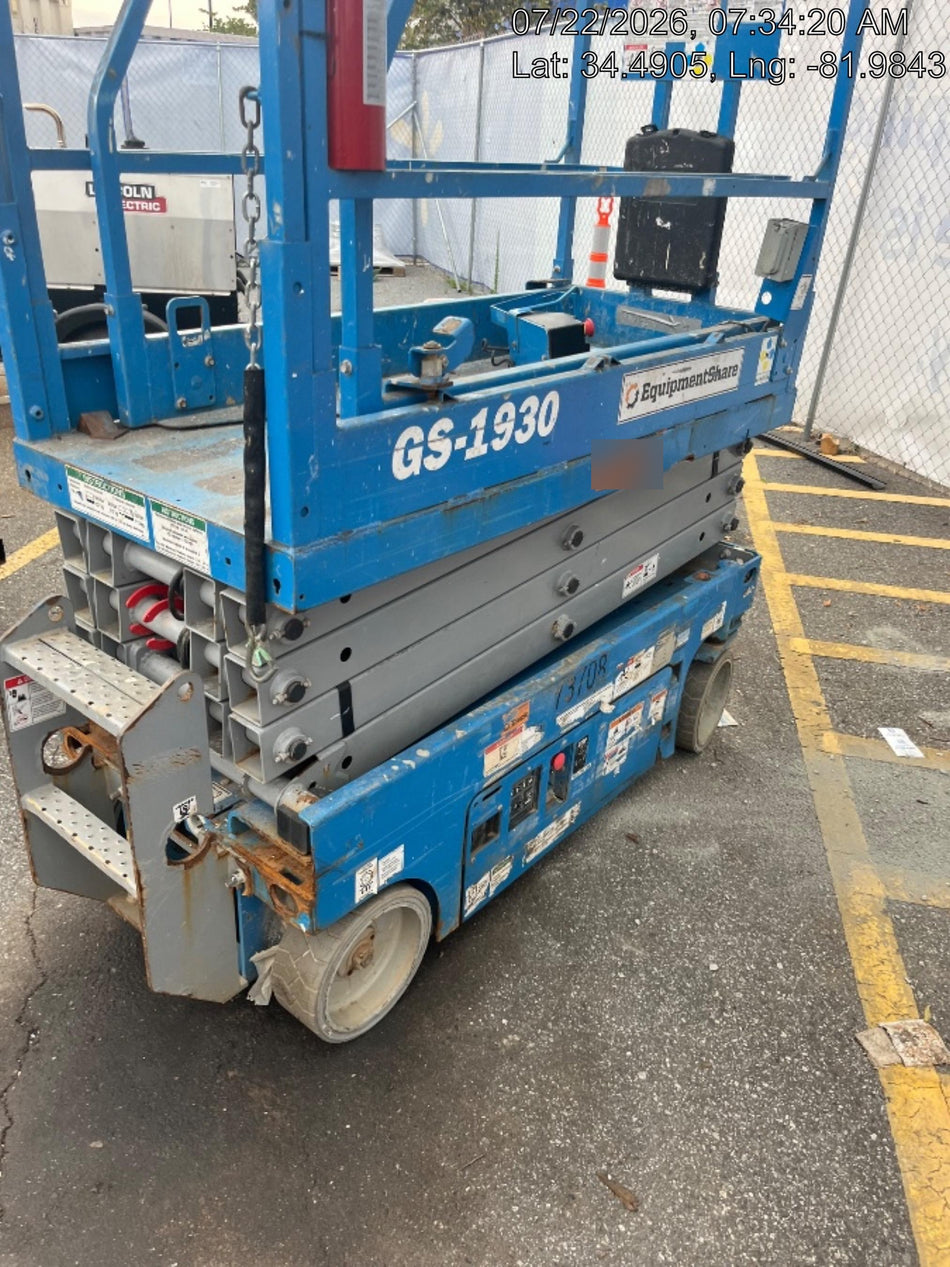 2020 Genie GS-1930 Fixed rails with chain entry gate - Pre A92.20