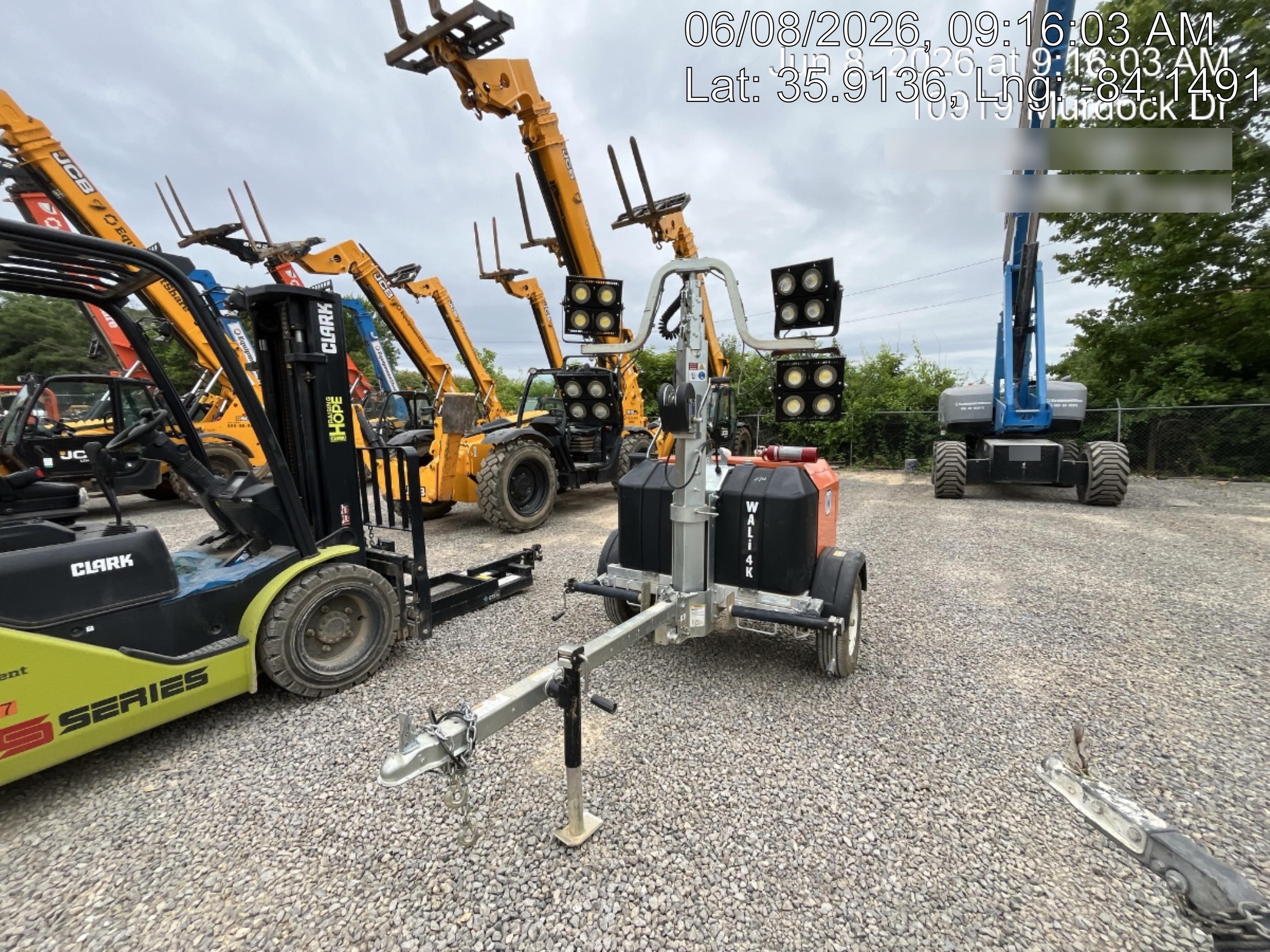 2025 Wanco WLTT-4MM4K Diesel, Mitsubishi L2E, 9.0HP @1800 rpm, Deep Sea Controller, Shore Power Plug, Auto Start, (4) 350W LED Floodlights, 4kW Generator, 60 Gal Fuel Tank, 2" Ball, T3