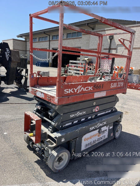 2017 Skyjack SJIII-3219 SJ3219, Trojan Battery Set, Extended Warranty 5yr/5k hr