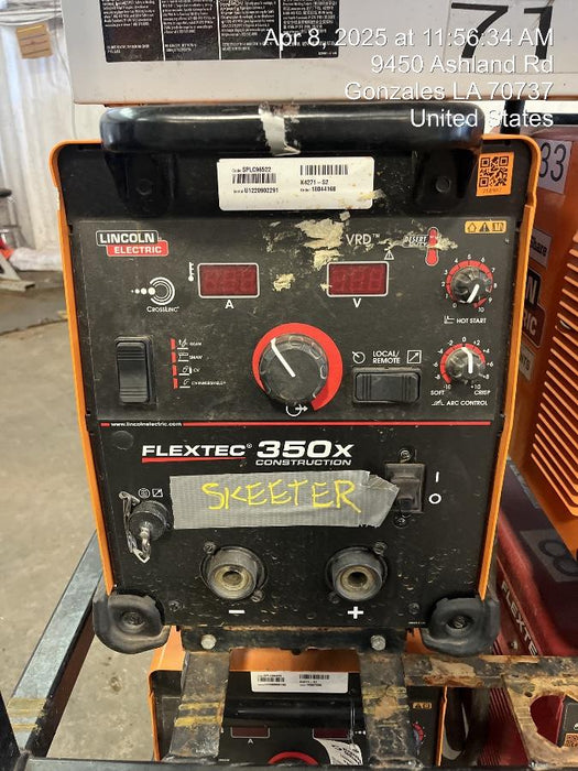 2022 LINCOLN ELECTRIC FLEXTEC 350X