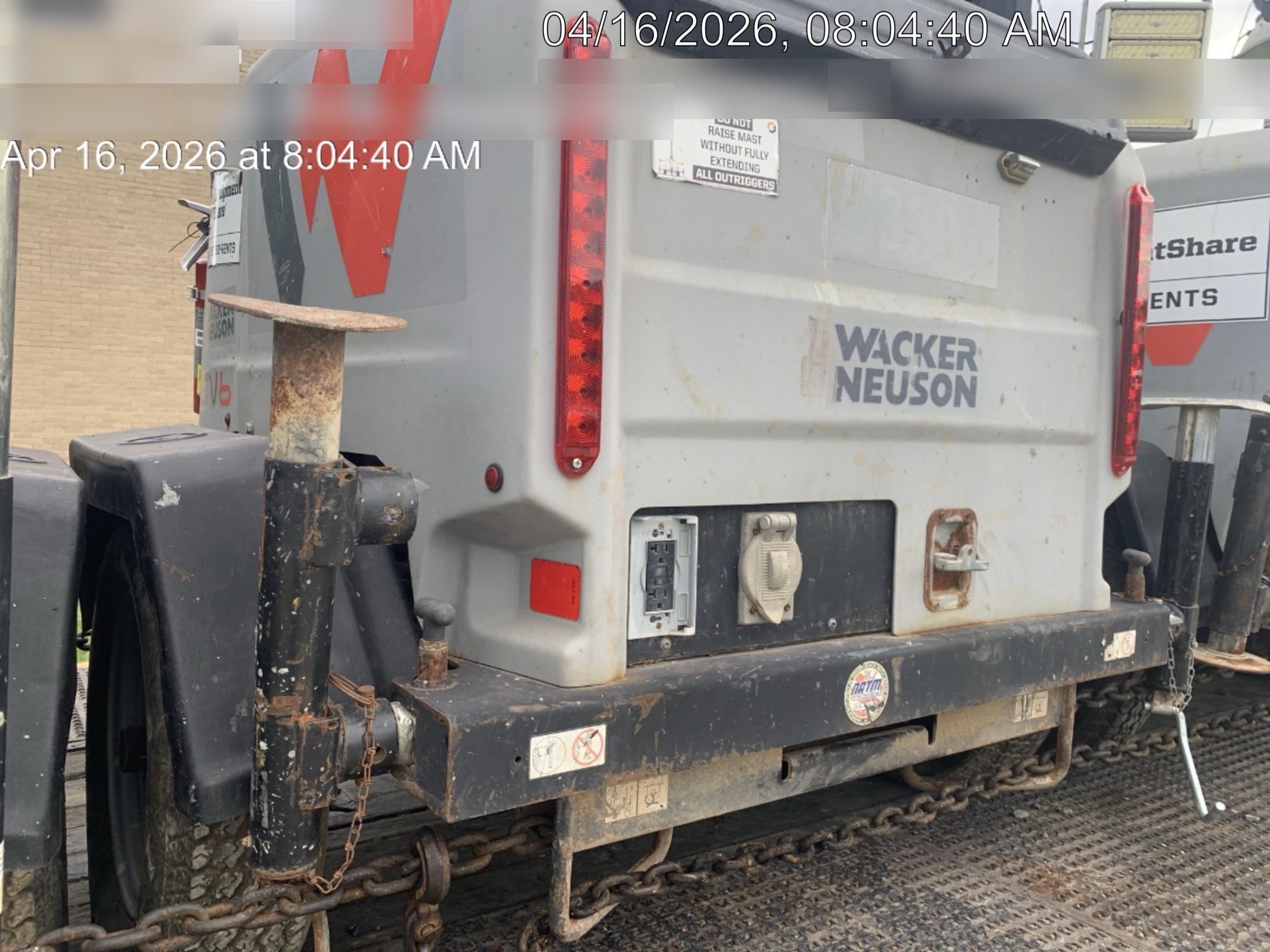 2019 Wacker Neuson LTV6K-LED LED Light Towers