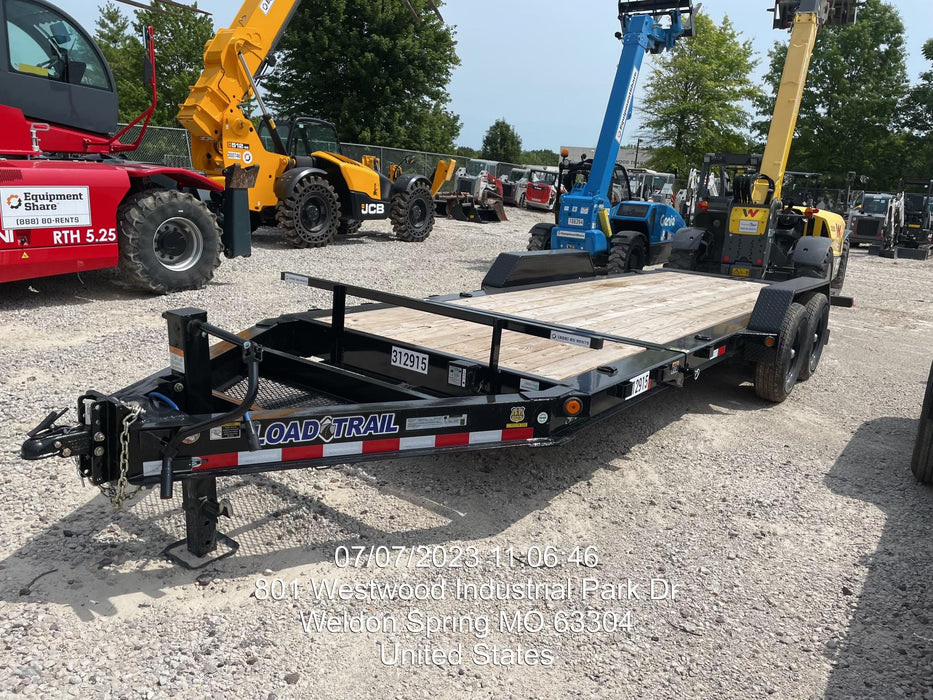 2023 LOADTRAIL Tilt-Deck Rental Trailer