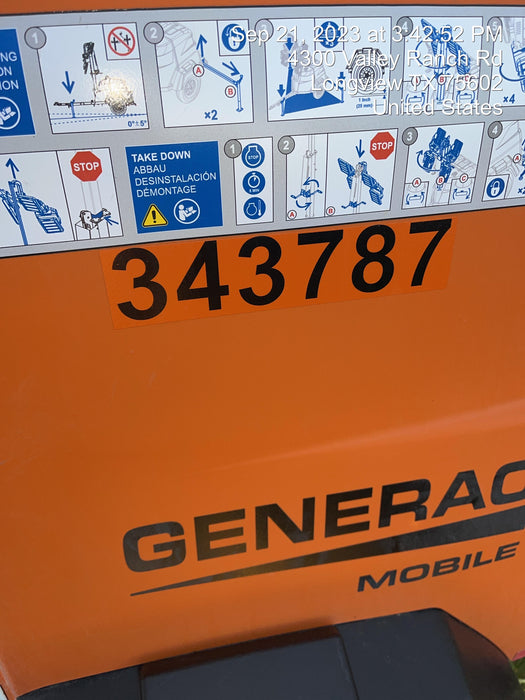 2023 Generac MLT2 Diesel, Flex Switch 120V Input, Powerzone Controller, (4) 320W LED Lights, 4kW Generator, 39.9 Gal Fuel Tank, 2" Ball, T3