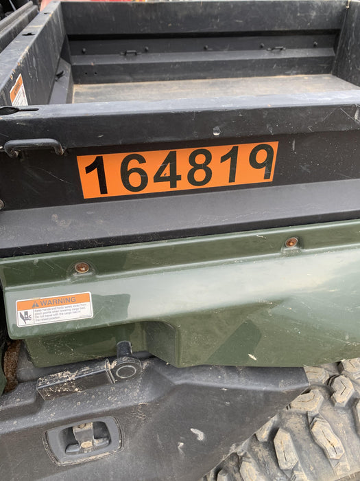 2021 Yanmar YU1000 Canopy, Steel Wheel, Poly WindShield, Beacon, Backup Alarm