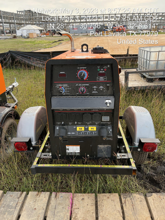 2022 Lincoln Electric LE400 Kubota V1505, Trlr, Cable Rack, Light Kit, ES Decals, T3