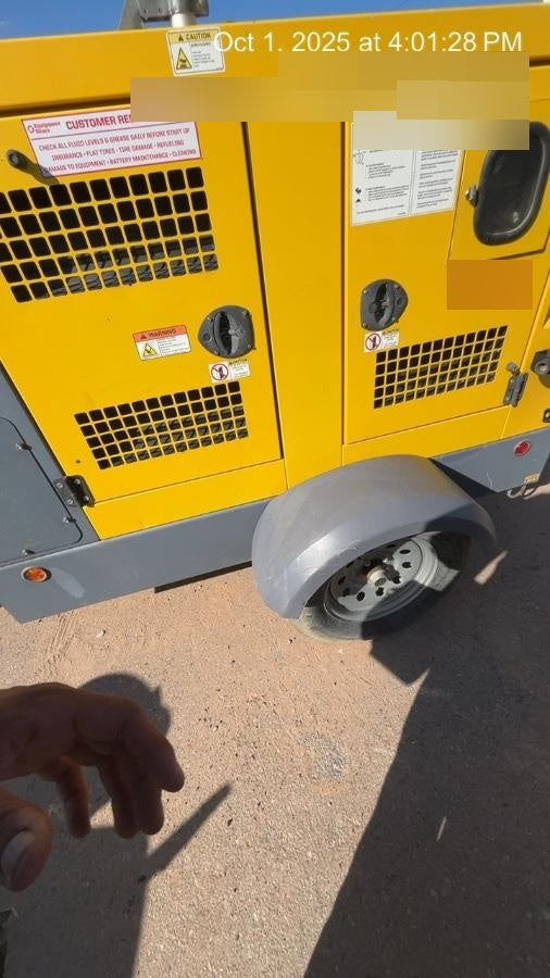 2020 ATLAS COPCO PAS 100 HF CS Enclosed