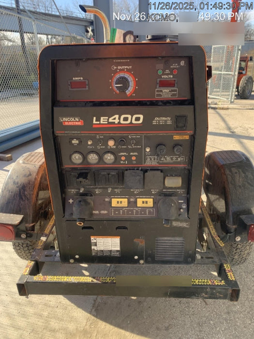 2022 Lincoln Electric LE400 Kubota V1505, Trlr, Cable Rack, Light Kit, ES Decals, T3