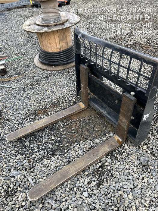 2023 BOBCAT 36" Mini Skid Steer Fork Carriage - Bobcat