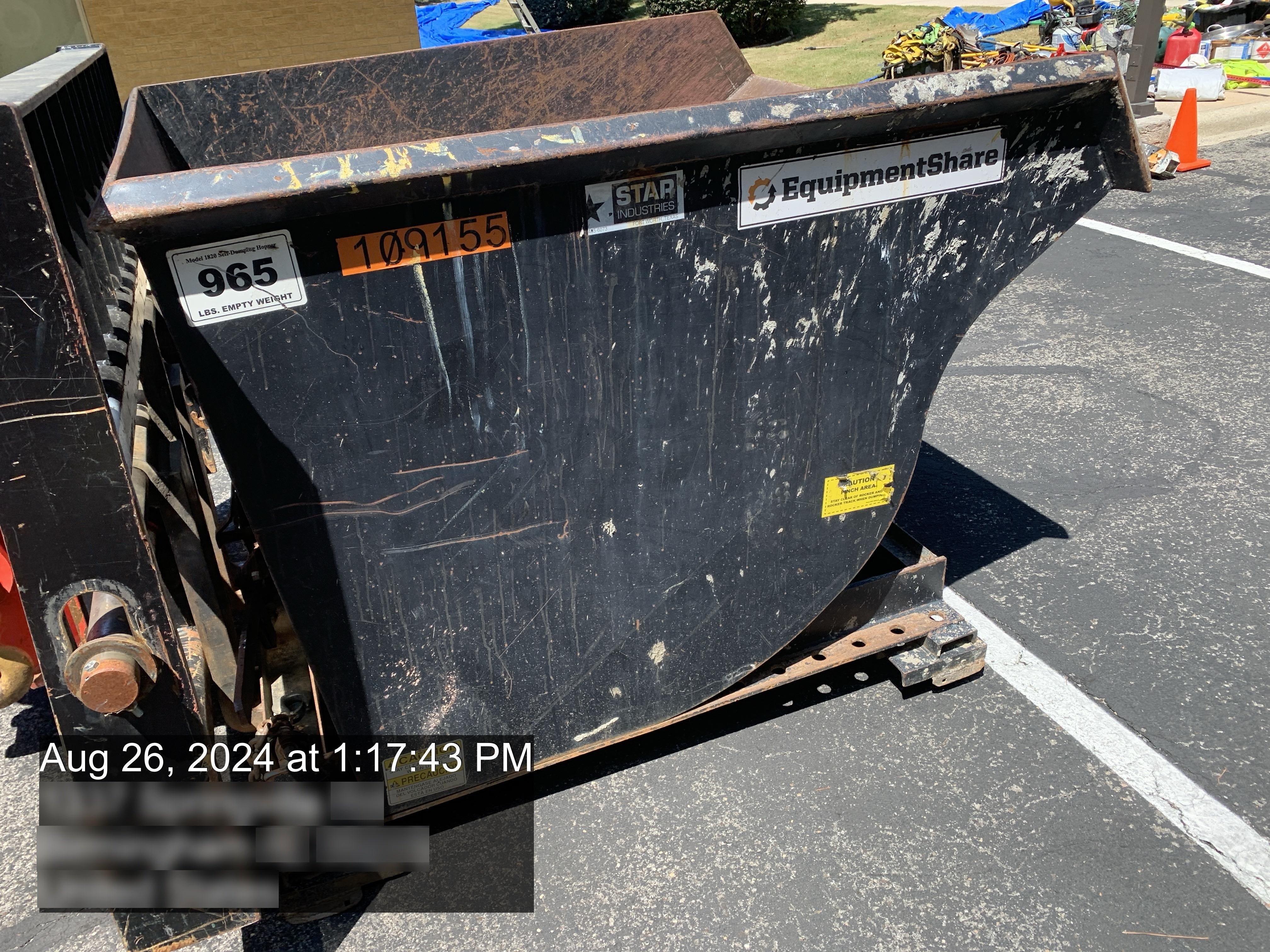 2020 STAR INDUSTRIES M-1820 - Self-Dump Hopper