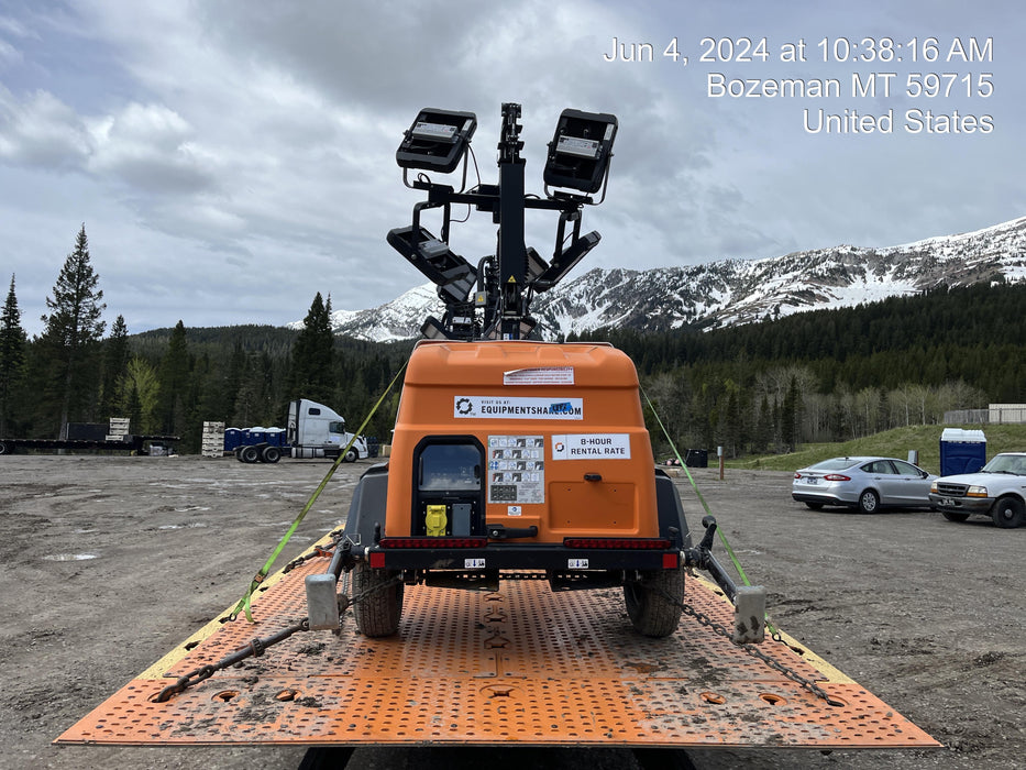 2023 Generac MLT2 Diesel, Flex Switch 120V Input, Powerzone Controller, (4) 320W LED Lights, 4kW Generator, 39.9 Gal Fuel Tank, 2" Ball, T3