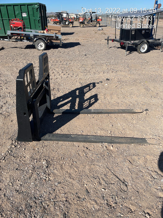 2021 FEMA 60" Skid Steer Forks FEMA