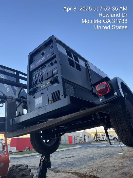 2024 Lincoln Electric LE400 Kubota V1505, Trlr, Cable Rack, Light Kit, ES Decals, T3