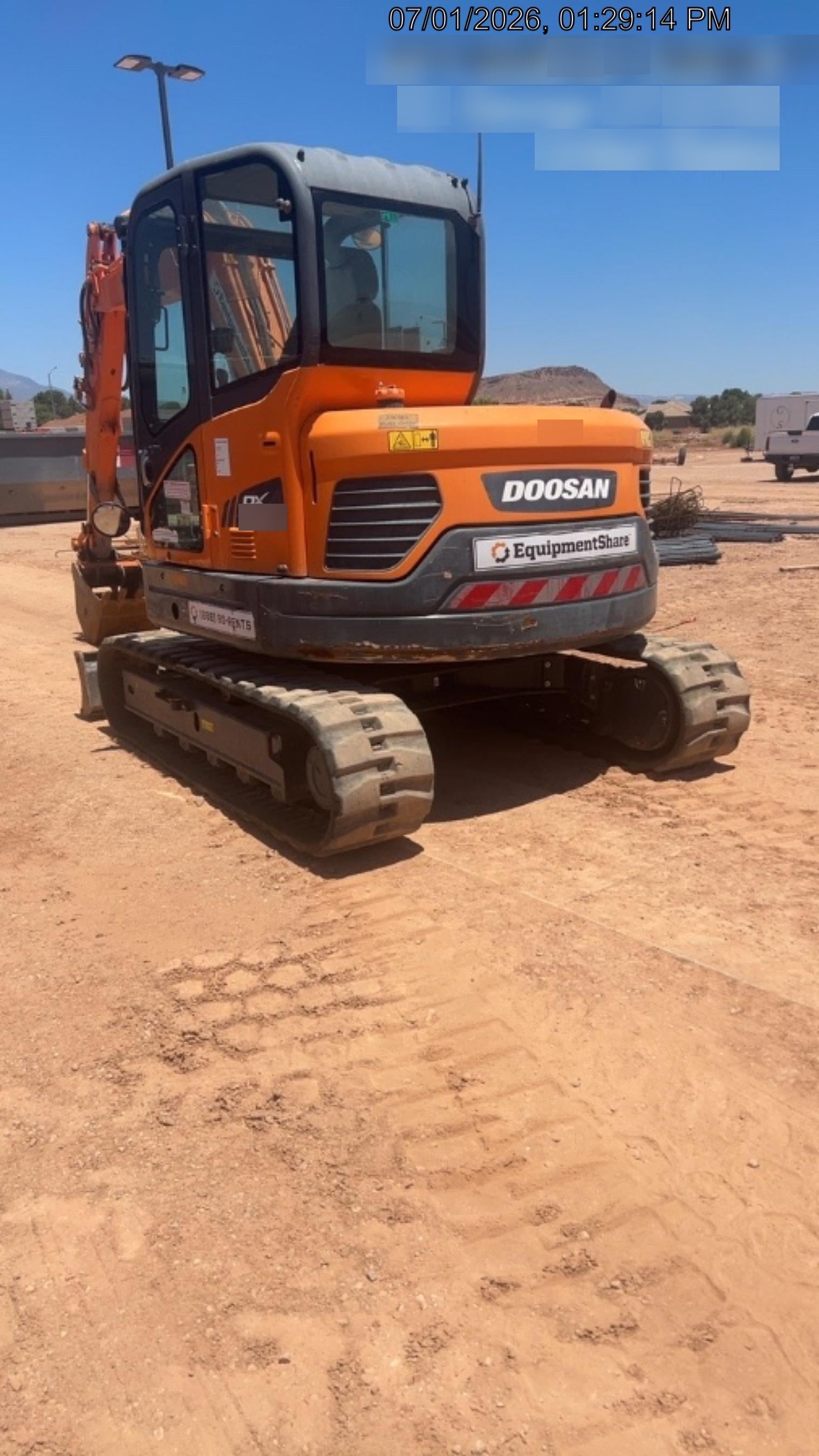 2020 DOOSAN DX85R-3