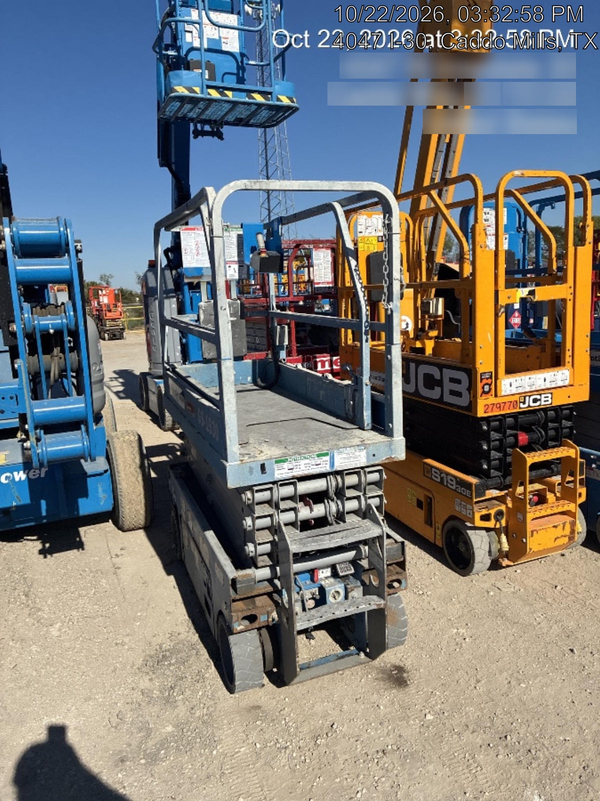 2018 Genie GS-1930 Genie GS-1930 Scissor Lift w/Standard Options