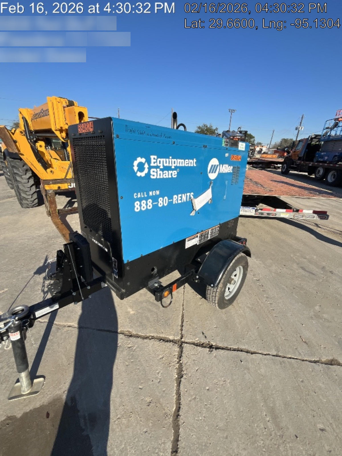 2025 MILLER ELECTRIC BIG BLUE 500