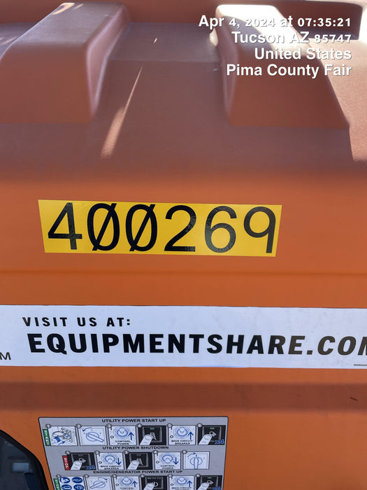 2024 Generac MLT2 Diesel, Flex Switch 120V Input, Powerzone Controller, 
(4) 320W LED Lights, 4kW Generator, 39.9 Gal Fuel Tank, 2" Ball, T3