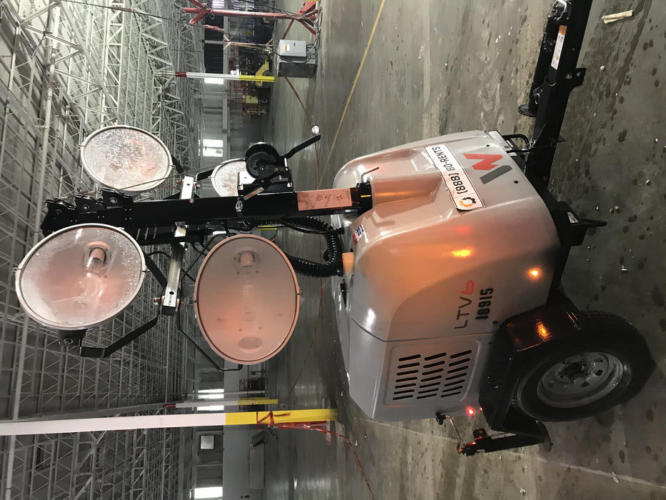 2018 Wacker Neuson LTV6L-MH Wacker Neuson LTV6L Mobile Light Tower w/Fuel Level Sensor Installed