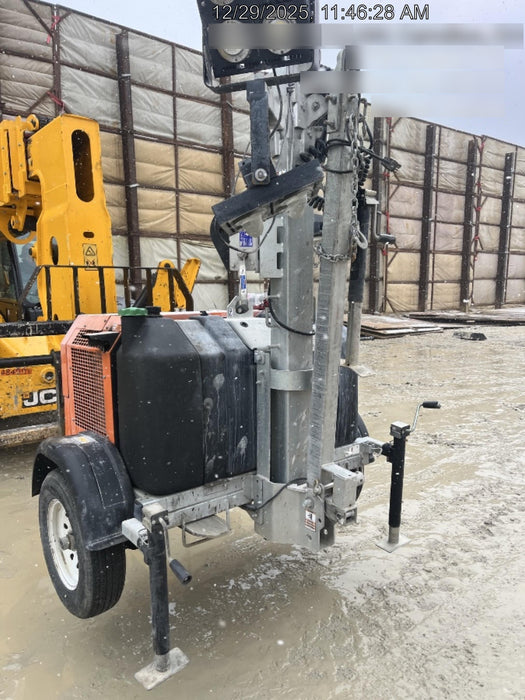 2024 Wanco WLTT-4MM4K Diesel, Deep Sea Controller, Shore Power Plug, Auto Start, (4) 350W LED Floodlights, 4kW Generator, 60 Gal Fuel Tank, 2" Ball, T3