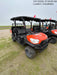 2022 Kubota RTV-X1140W-H Plastic Canopy, Windshield Acrylic Clear, LED Strobe Light, Wire Harness Kit, Back up Alarm