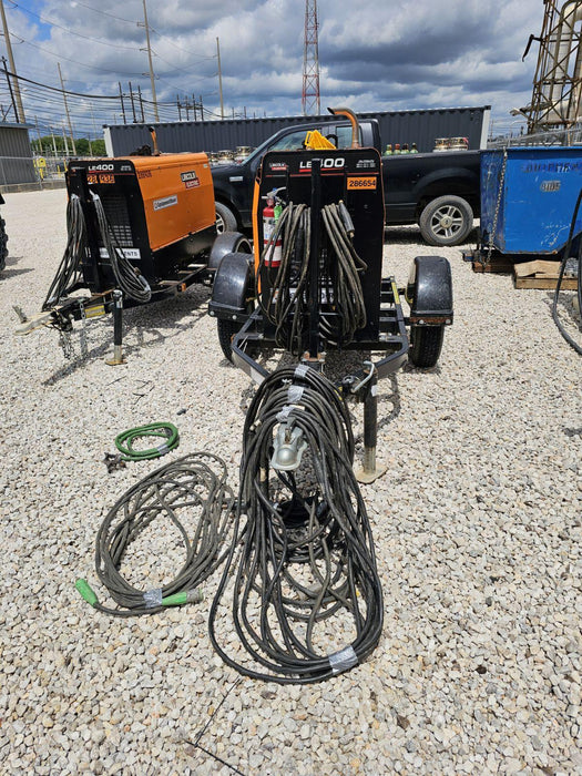 2022 Lincoln Electric LE400 Kubota V1505, Trlr, Cable Rack, Light Kit, ES Decals, T3