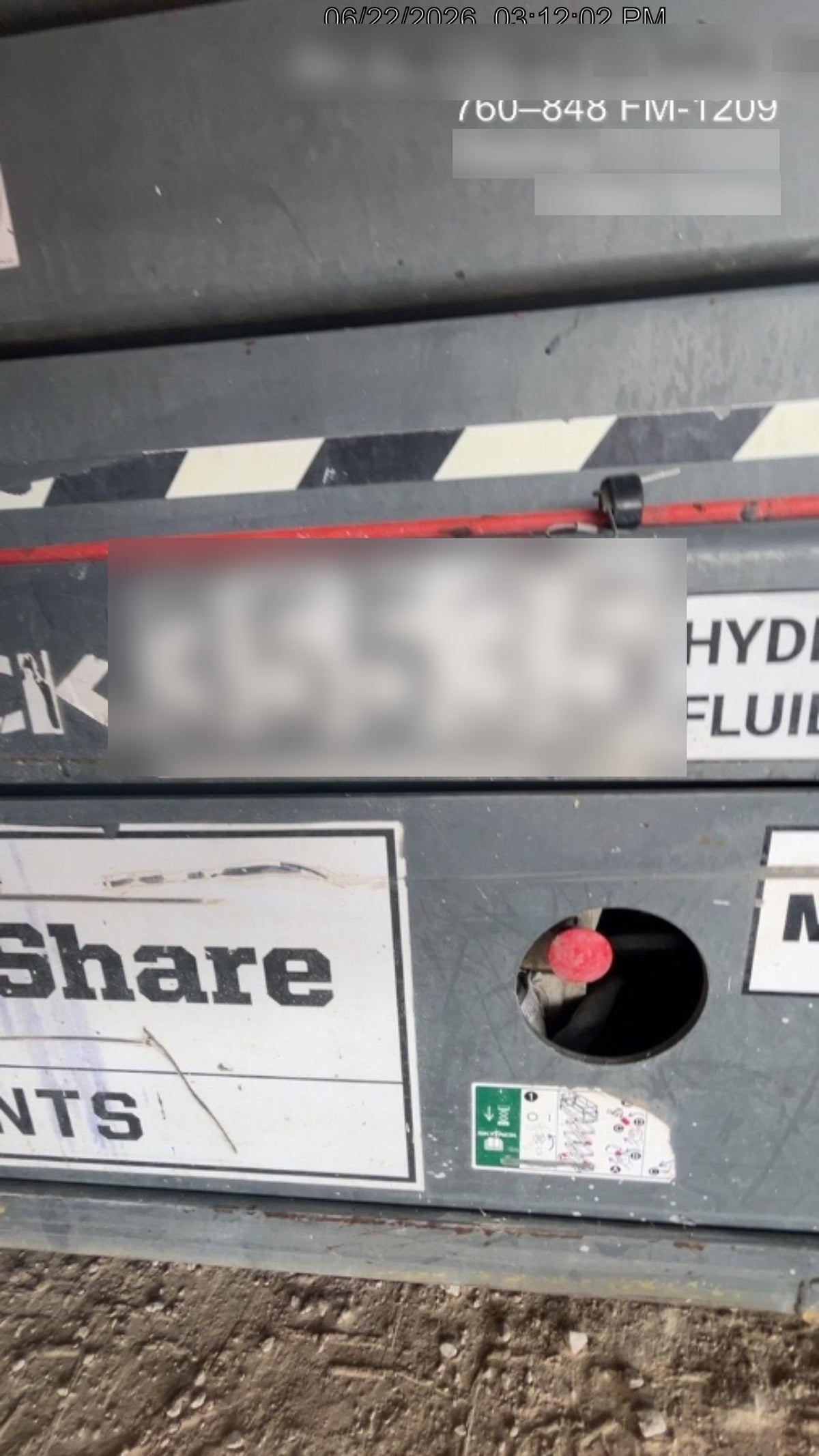 2019 Skyjack SJIII-3226 Standard Options, Trojan Batteries