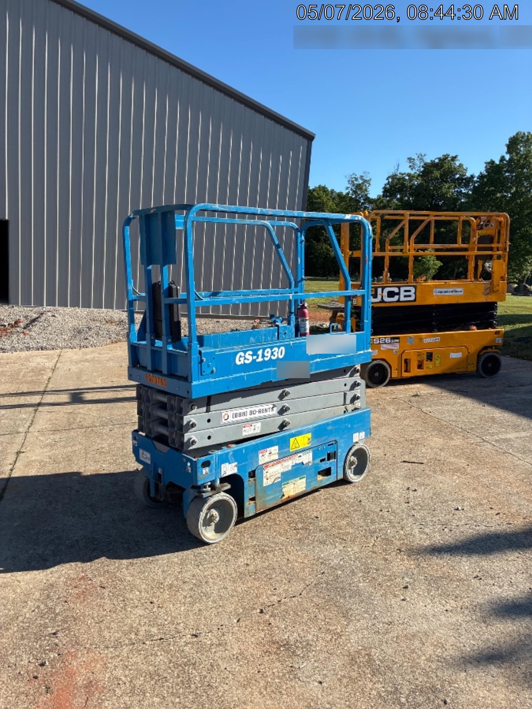 2020 Genie GS-1930 Fixed rails with chain entry gate - Pre A92.20