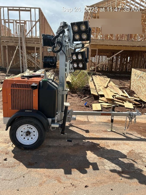 2024 Wanco WLTT-4MM4K Diesel, Deep Sea Controller, Shore Power Plug, Auto Start, (4) 350W LED Floodlights, 4kW Generator, 60 Gal Fuel Tank, 2" Ball, T3