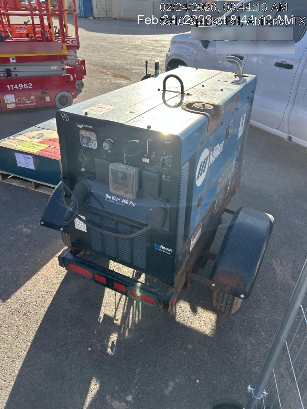 2025 MILLER ELECTRIC BIG BLUE 400