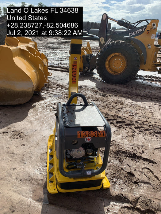 2021 Wacker Neuson BPU4045A Vibroplate