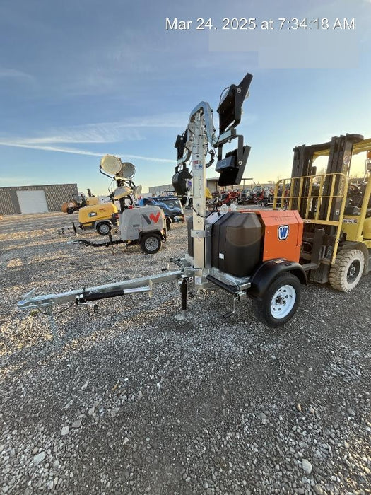 2024 Wanco WLTT-4MM4K Diesel, Deep Sea Controller, Shore Power Plug, Auto Start, (4) 350W LED Floodlights, 4kW Generator, 60 Gal Fuel Tank, 2" Ball, T3