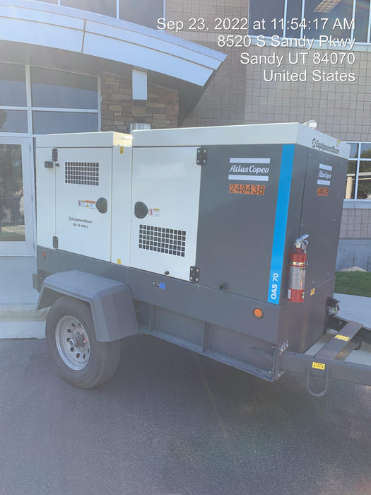 2022 ATLAS COPCO QAS 70