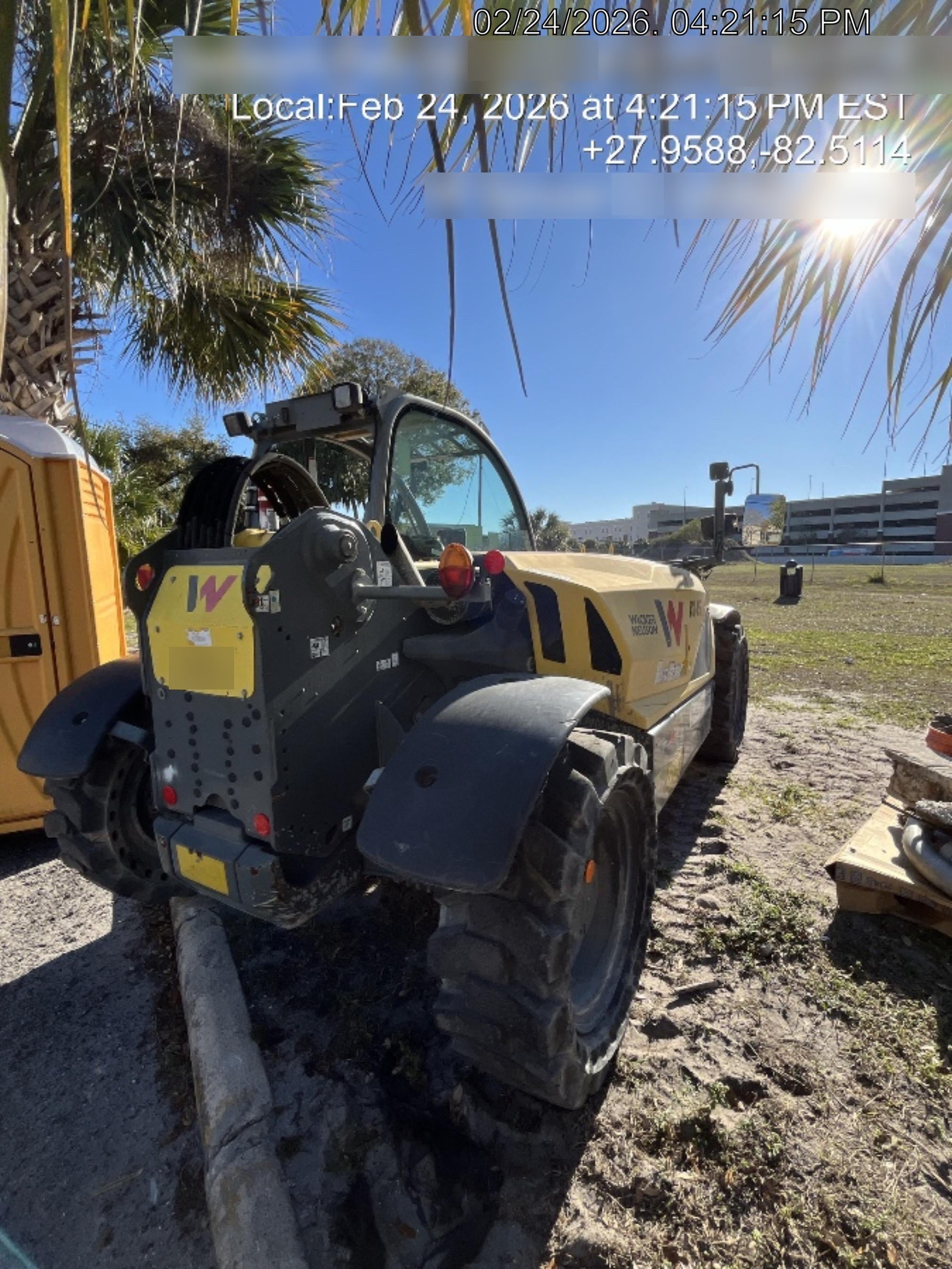2018 WACKER NEUSON TH627
