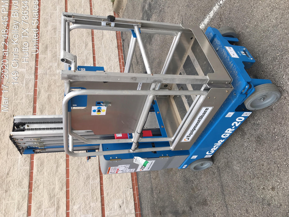 2020 GENIE GR-20
