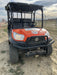 2022 Kubota RTV-X1140W-H Plastic Canopy, Windshield Acrylic Clear, LED Strobe Light, Wire Harness Kit, Back up Alarm