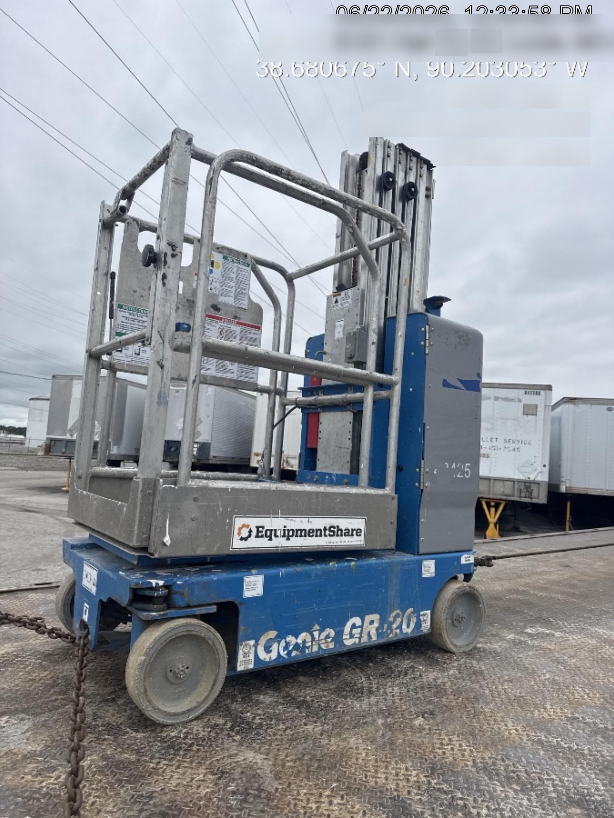 2019 GENIE GR-20