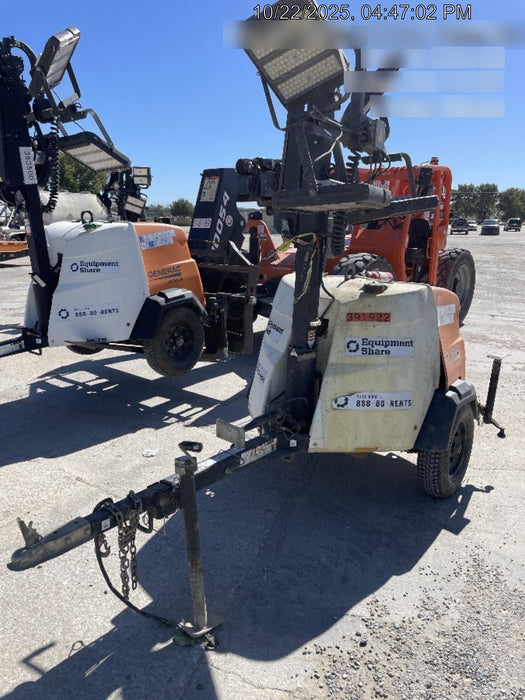 2024 Generac MLT2 Diesel, Flex Switch 120V Input, Powerzone Controller, 
(4) 320W LED Lights, 4kW Generator, 39.9 Gal Fuel Tank, 2" Ball, T3