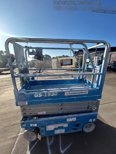 2019 Genie GS-1930 Half Height Swing Gate, 800W Inverter