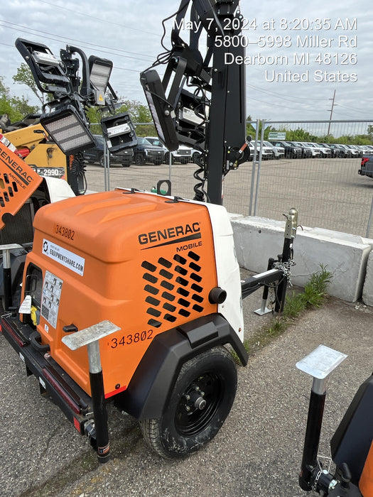 2023 Generac MLT2 Diesel, Flex Switch 120V Input, Powerzone Controller, (4) 320W LED Lights, 4kW Generator, 39.9 Gal Fuel Tank, 2" Ball, T3