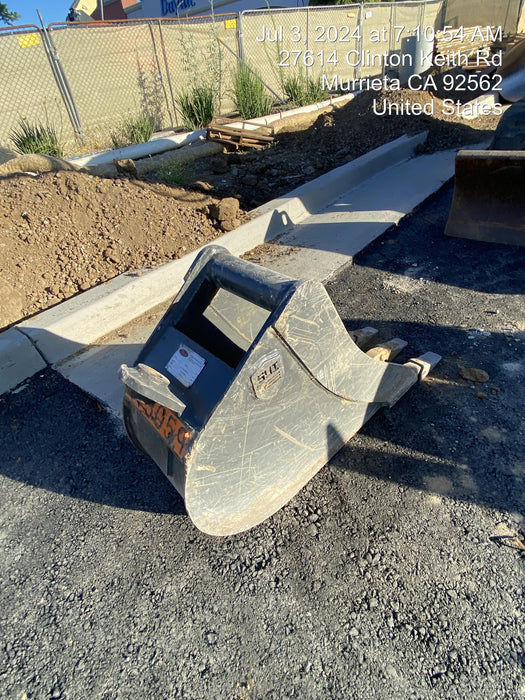 2024 STEEL UNLIMITED 12" Bucket, Mini Excavator. Steel Unlimited